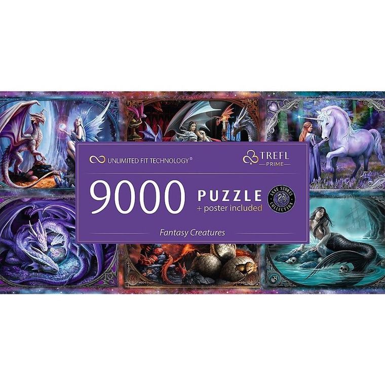Trefl, Prime UFT, Anne Stokes With Fee, puzzle, 9000 elementów