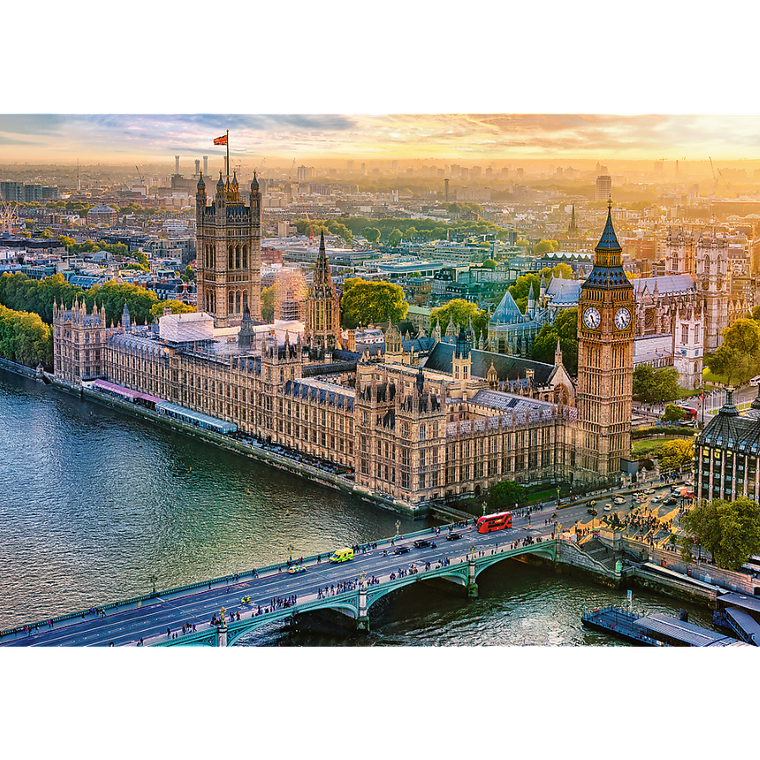 Trefl, Prime UFT, Cityscape: Palace of Westminster, London, England, puzzle, 1000 elementów