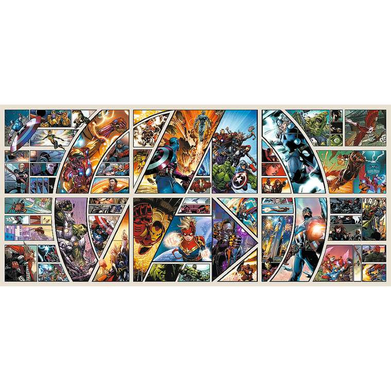 Trefl, Prime UFT, Marvel, Across The Comic Universe, puzzle, 9000 elementów