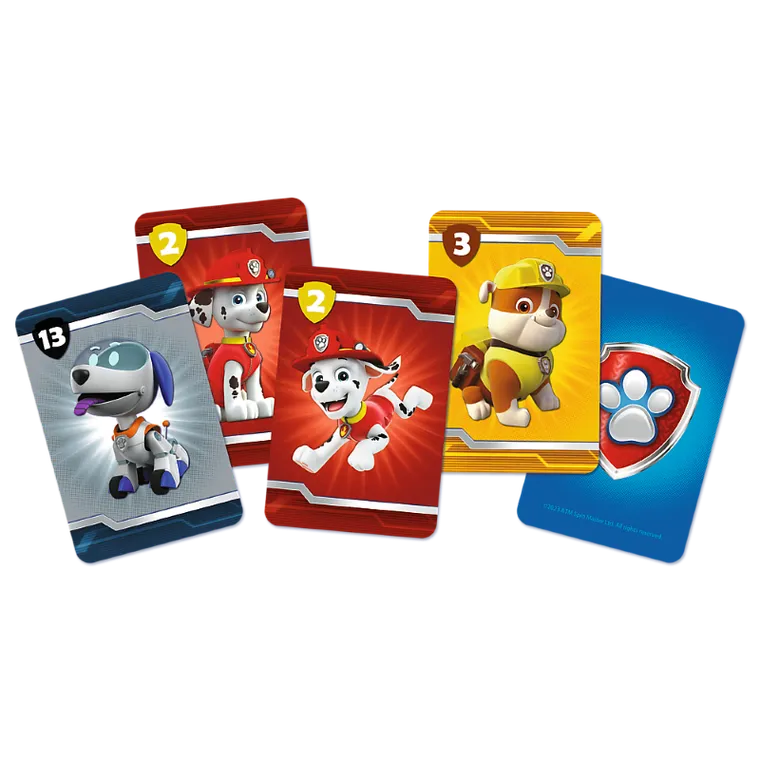 Trefl, Psi Patrol, Piotruś, gra karciana