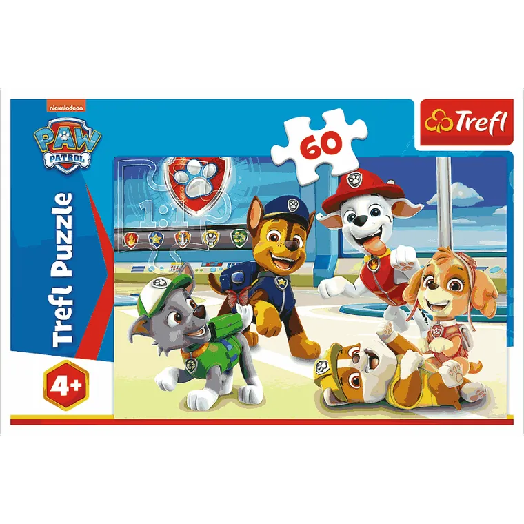 Trefl, Psi Patrol, W świecie Piesków, puzzle, 60 elementów