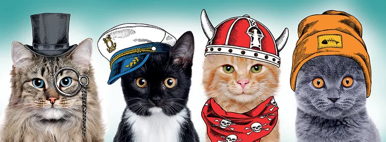 Trefl, Puszysta ekipa, puzzle panorama, 500 elementów