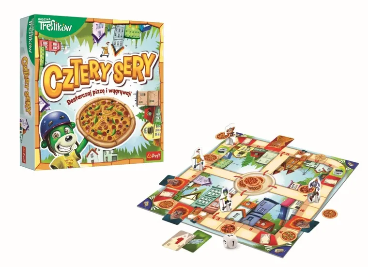 Trefl, Rodzina Treflików, Cztery Sery, gra familijna
