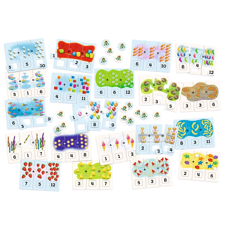 Trefl, Rodzina Treflików, Mały Odkrywca, Dodawanie, gra edukacyjna