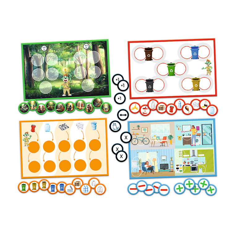 Trefl, Rodzina Treflików, Mały Odkrywca, Ekologia, gra edukacyjna