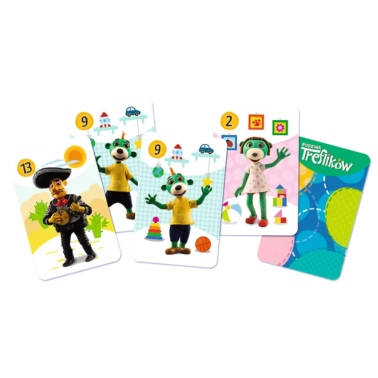 Trefl, Rodzina Treflików, Piotruś, gra karciana