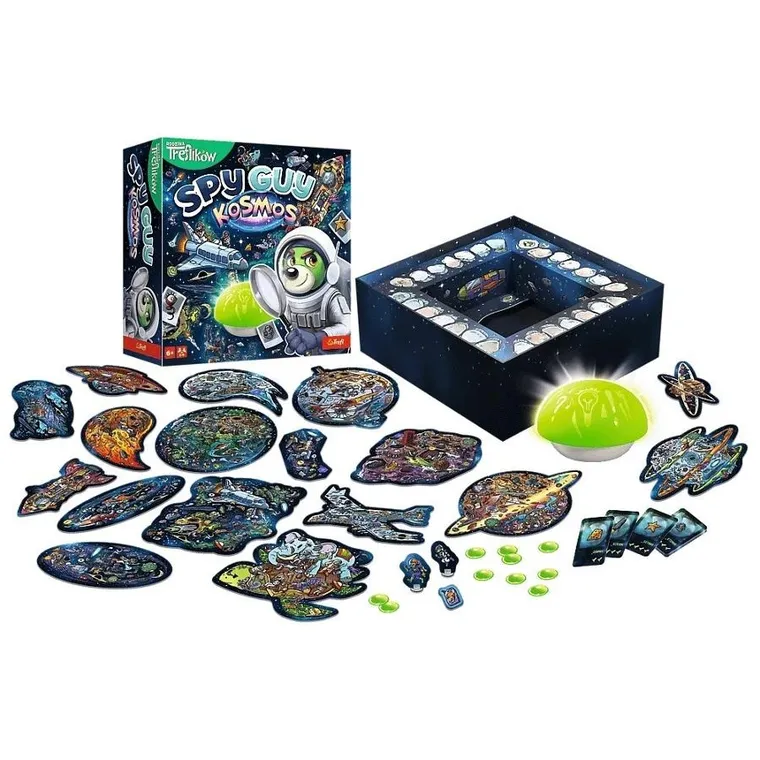 Trefl, Rodzina Treflików, Spy Guy, Kosmos, gra familijna