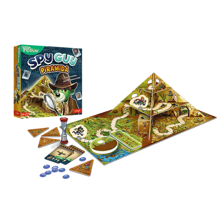 Trefl, Rodzina Treflików, Spy Guy Piramida, gra familijna
