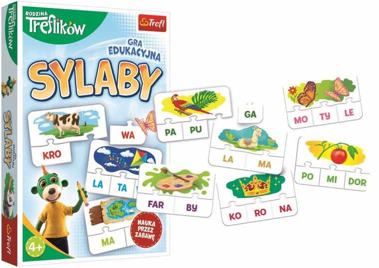 Trefl, Rodzina Treflików, Sylaby, gra edukacyjna