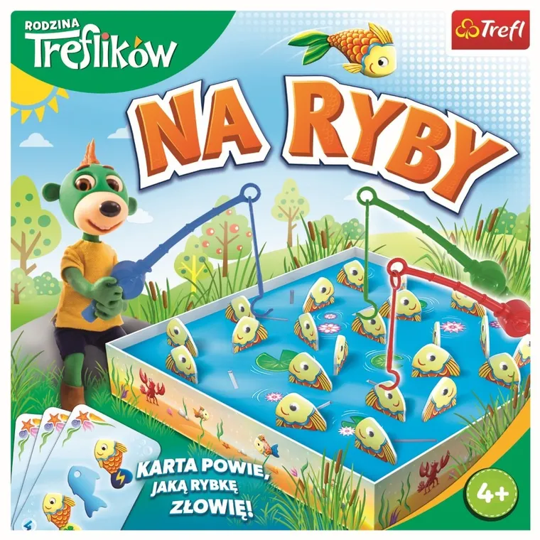 Trefl, Rodzina Treflików, Trefliki Na Ryby, gra zręcznościowa
