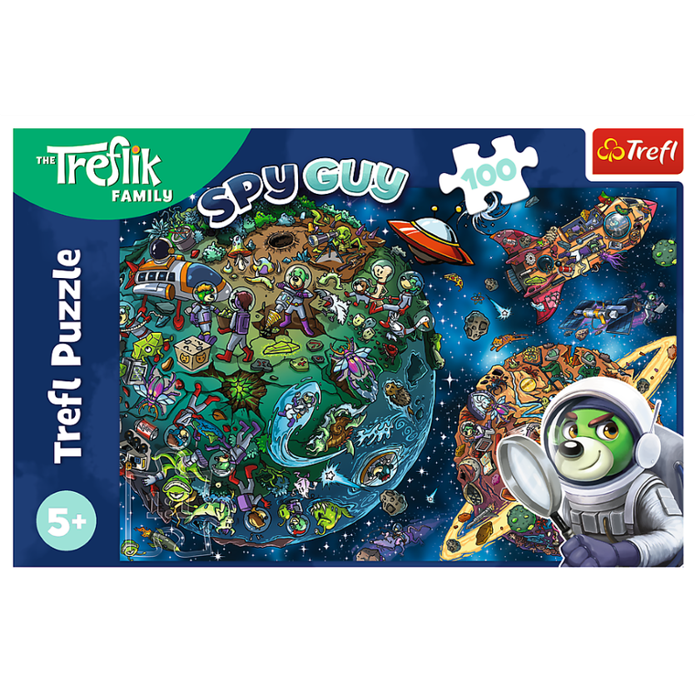 Trefl, Rodzina Treflików, Wspaniała Rodzina Treflików, puzzle, 100 elementów