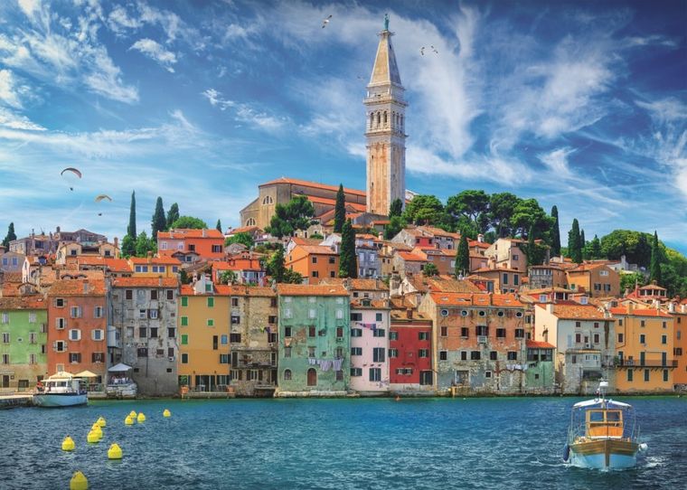 Trefl, Rovinj, Chorwacja, puzzle, 2000 elementów