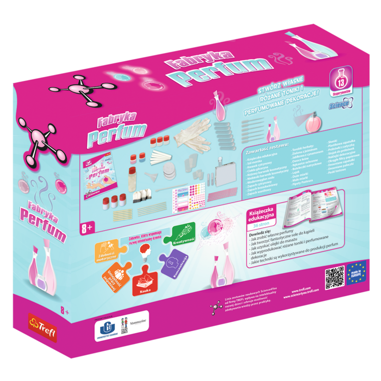 Trefl, Science4you, Fabryka perfum, zestaw kreatywny
