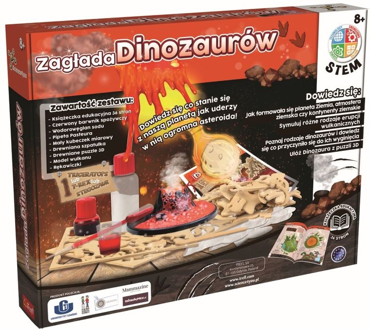 Trefl, Science4You, Zagłada dinozaurów, zestaw L