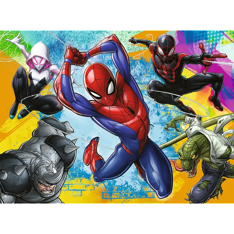 Trefl, Spider-Man, Kolory Spider-Mana, puzzle, 30 elementów