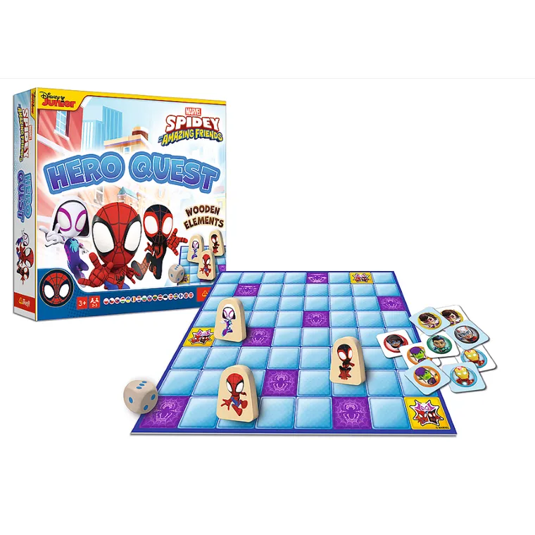 Trefl, Spidey i super-kumple, Hero Quest, gra familijna