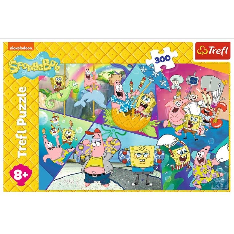 Trefl, SpongeBob w Bikini Dolnym, puzzle, 300 elementów