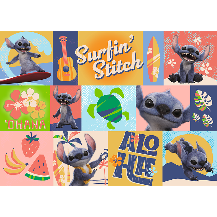 Trefl, Stitch The Movie, Hawajskie przygody, puzzle, 200 elementów