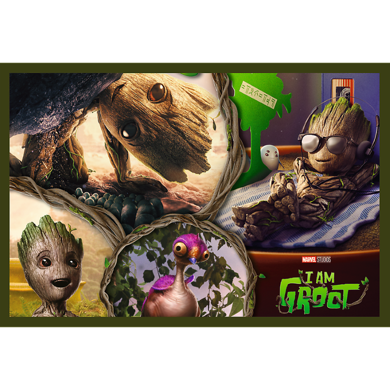 Trefl, Strażnicy Galaktyki, Ja jestem Groot, puzzle, 2-200 elementów