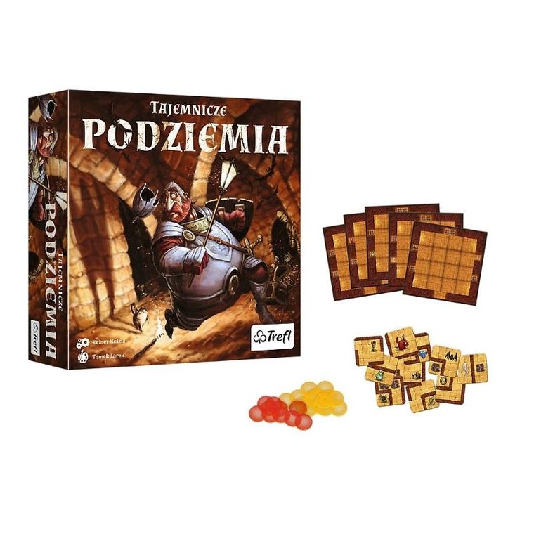Trefl, Tajemnicze Podziemia, Edycja 2022, gra familijna
