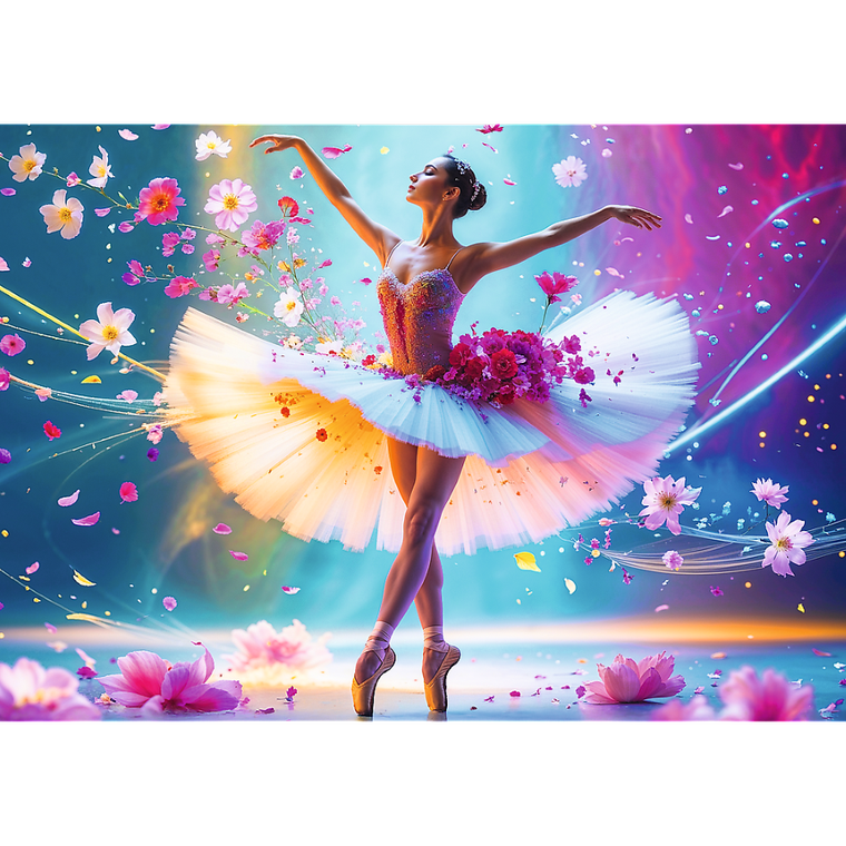 Trefl, Tańcząca baletnica, puzzle, 1000 elementów