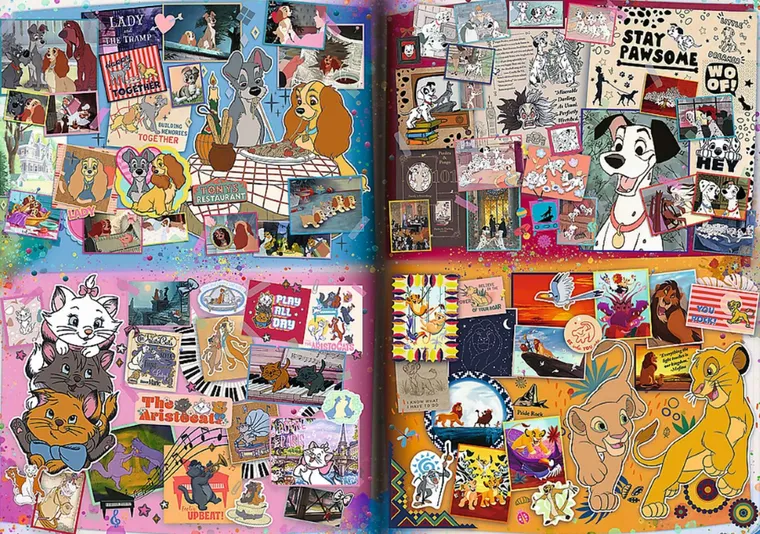 Trefl, The Great Book of Disney, puzzle, 4-1500 elementów
