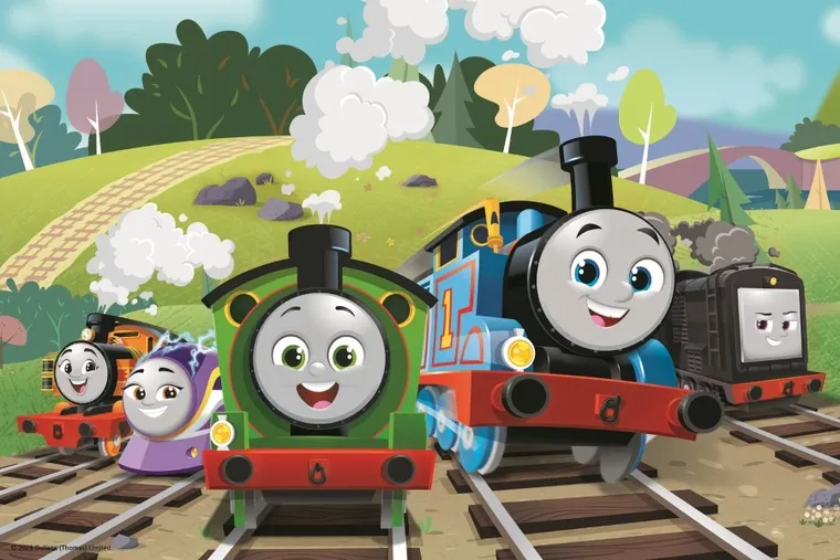 Trefl, Tomek i Przyjaciele, Tomek na wycieczce, puzzle, 60 elementów