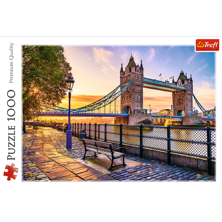Trefl, Tower Bridge, Londyn, puzzle, 1000 elementów