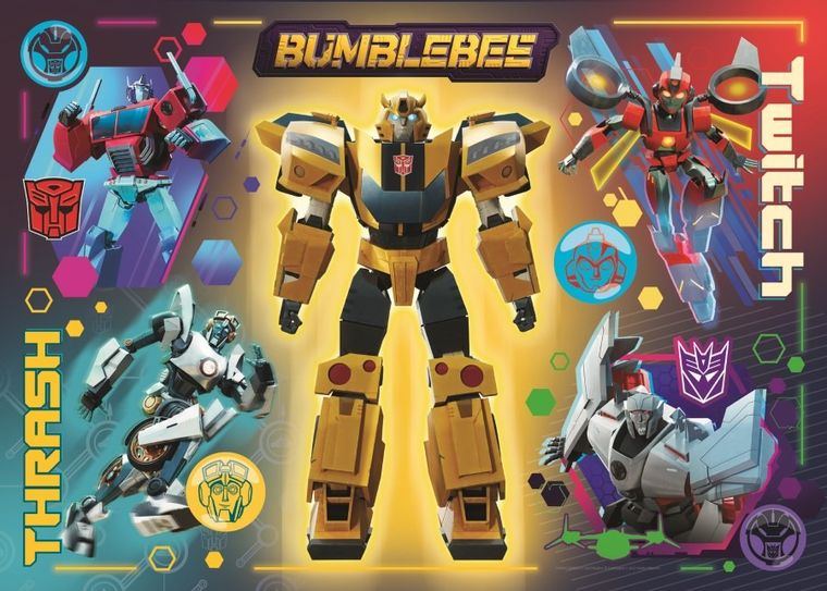 Trefl, Transformers EarthSpark, puzzle, 200 elementów