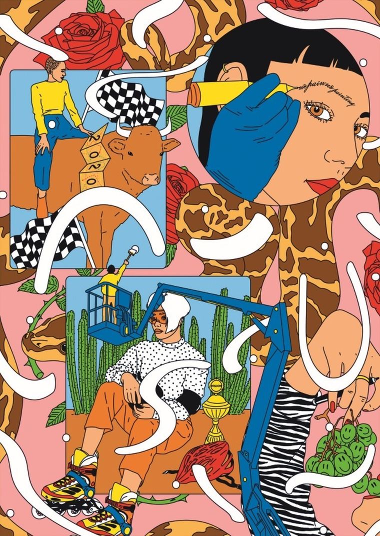 Trefl, Velvet Soft Touch, No Pain, No Painting by Anna Rupprecht, puzzle, 500 elementów