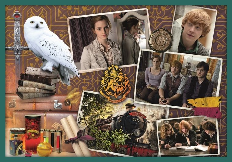 Trefl, W świecie Harrego Pottera, puzzle 10w1