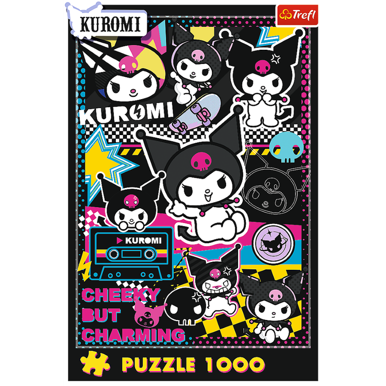 Trefl, W świecie Kuromi, puzzle, 1000 elementów