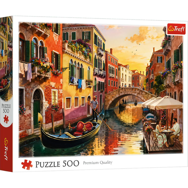 Trefl, Wenecja o zachodzie słońca, puzzle, 500 elementów
