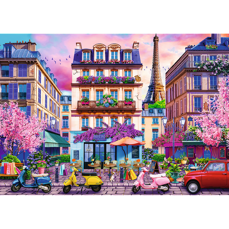 Trefl, Wiosna w Paryżu, puzzle, 4000 elementów