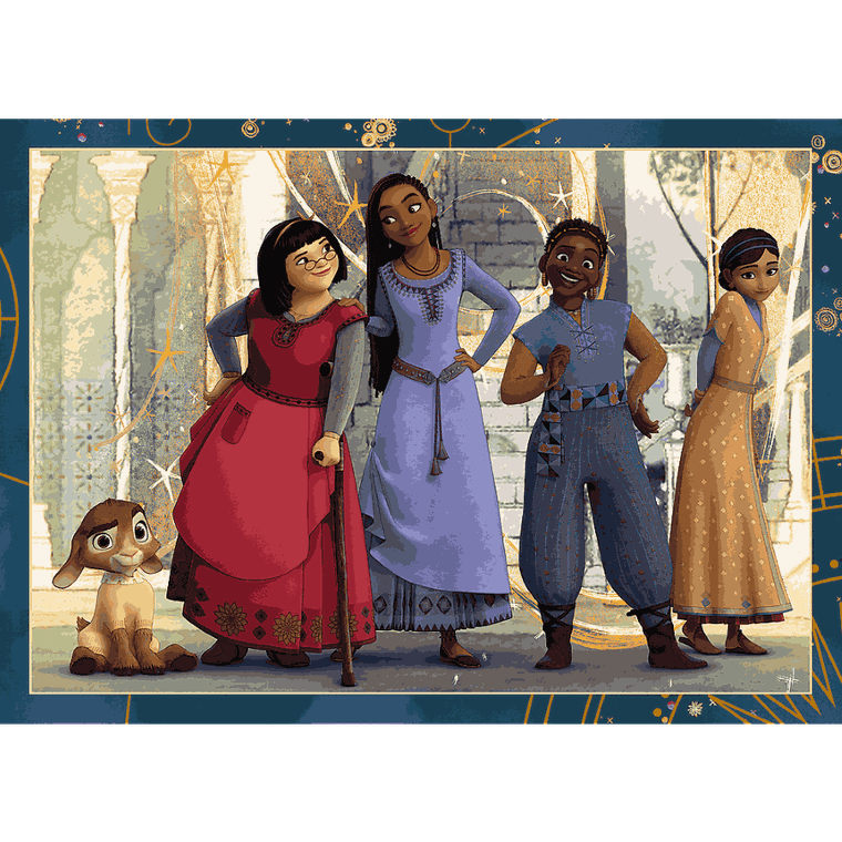 Trefl, Wish, Marzenia się spełniają, puzzle, 4w1