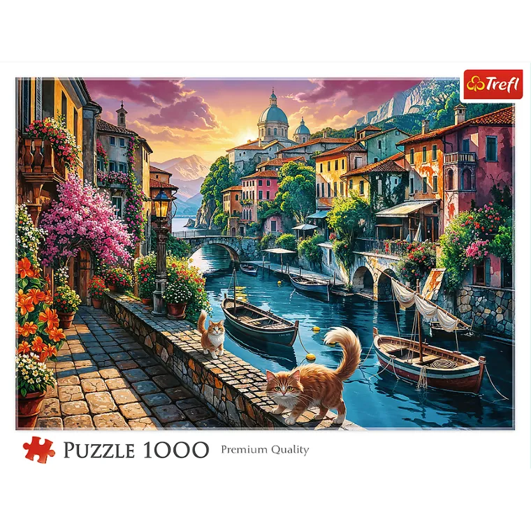 Trefl, Włoskie wakacje, puzzle, 1000 elementów