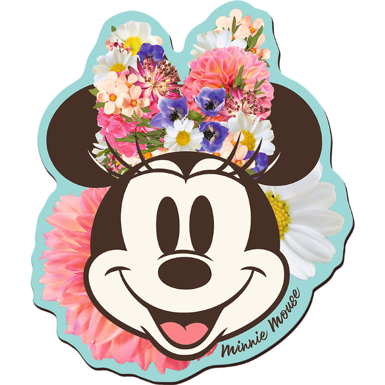 Trefl, Wood Craft, Stylowa Myszka Minnie, puzzle drewniane konturowe, 160 elementów