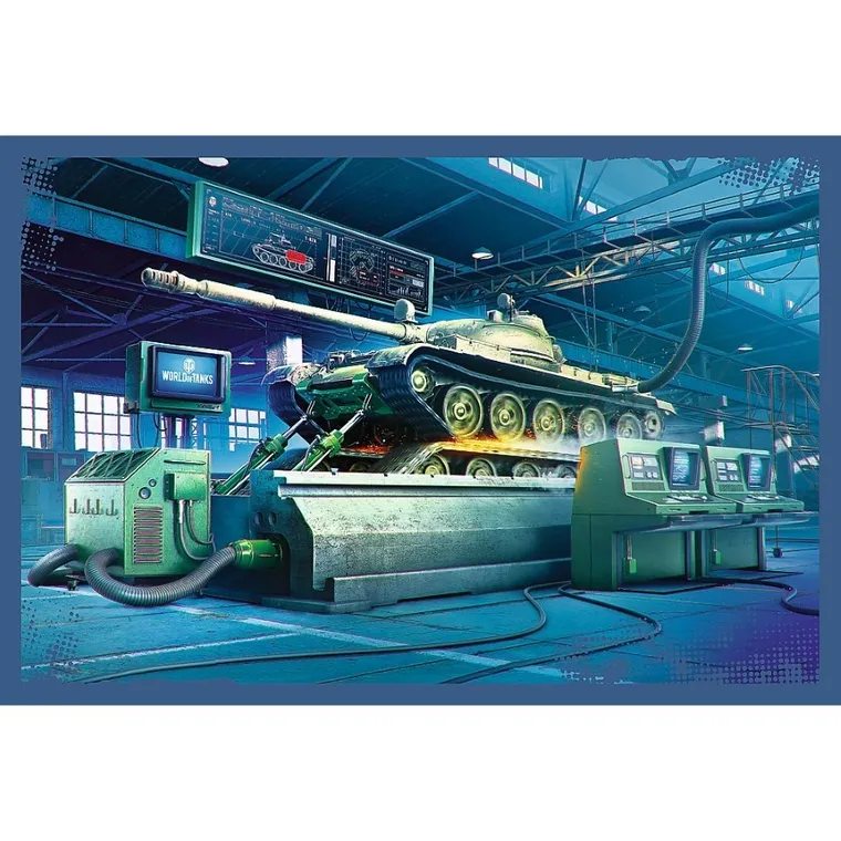 Trefl, World of Tanks, Pancerna misja, puzzle, 2-200 elementów