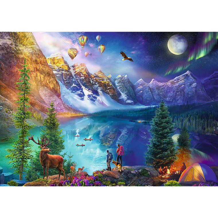 Trefl, Wycieczka po Ameryce, puzzle, 2-500 elementów