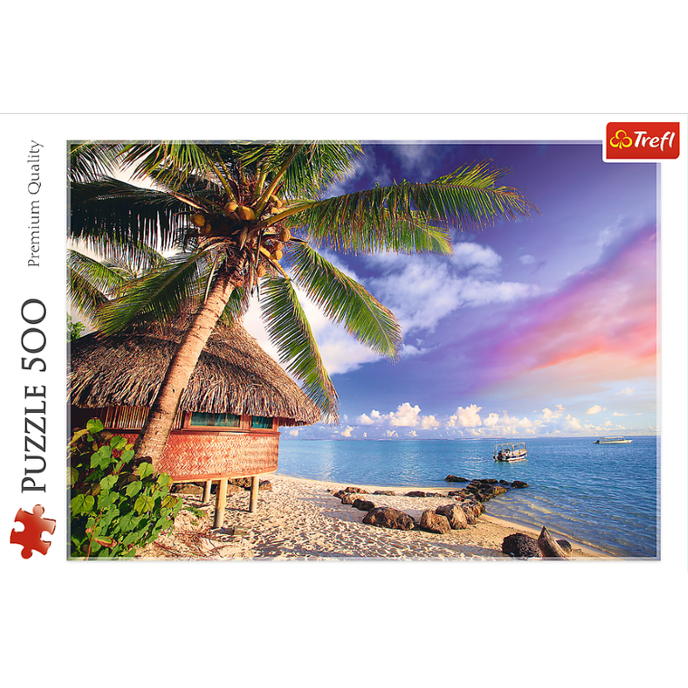 Trefl, Wyspa Bora-Bora, puzzle, 500 elementów