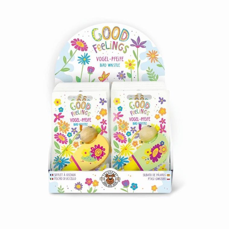 Trendhaus, ptaszek, drewniany gwizdek, 1 szt.