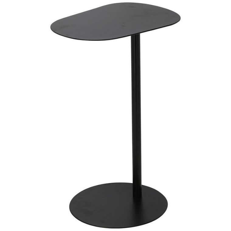 Trends4you, stolik kawowy metalowy, czarny boczny, 35-25-53 cm