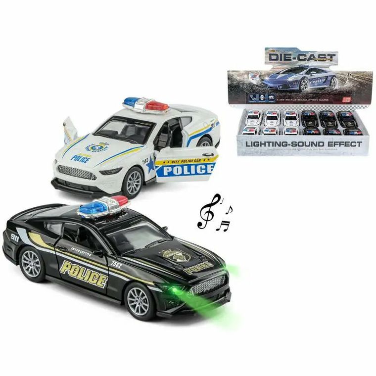 Trifox, policja, interaktywny pojazd metalowy