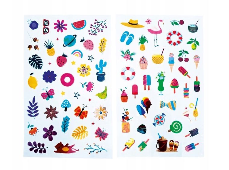 Trifox, tatuaże dla dziewczynek, 60 szt.