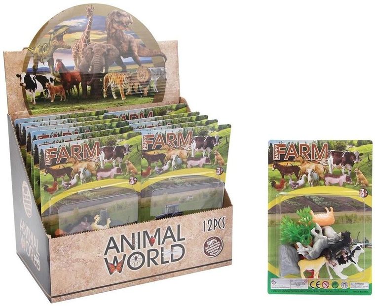 Trifox, zwierzęta wiejskie, zestaw figurek, 9 szt.