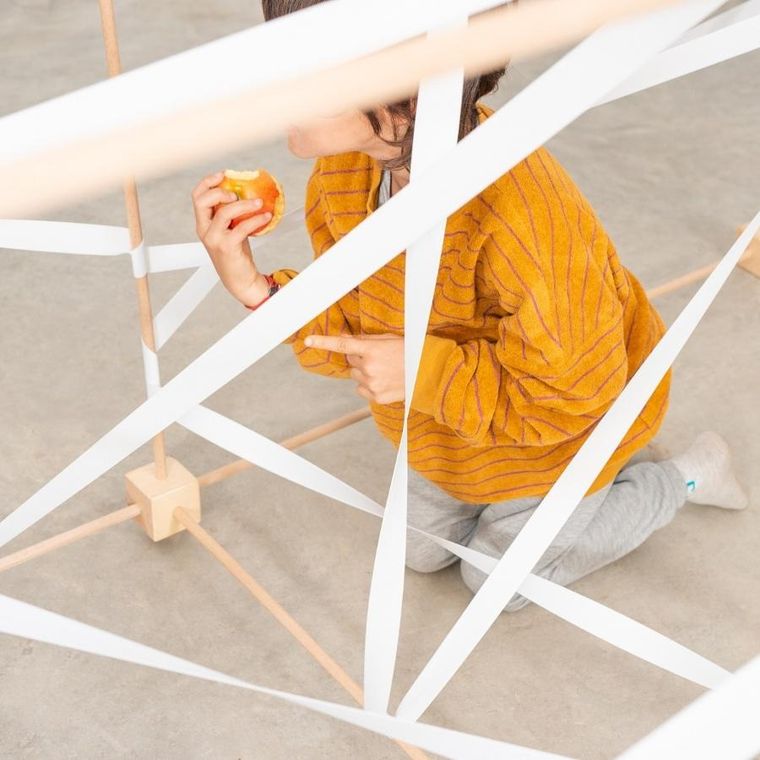 Trigonos, Cubic, drewniane klocki konstrukcyjne, 20 elementów