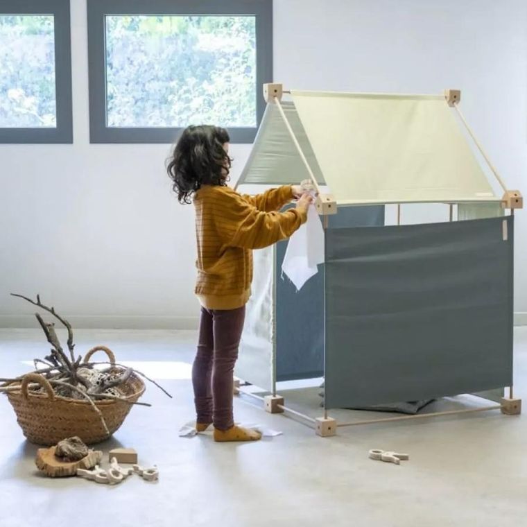 Trigonos, Maxi Trigonos, Kernel Arbaro, drewniane klocki konstrukcyjne, 44 elementy