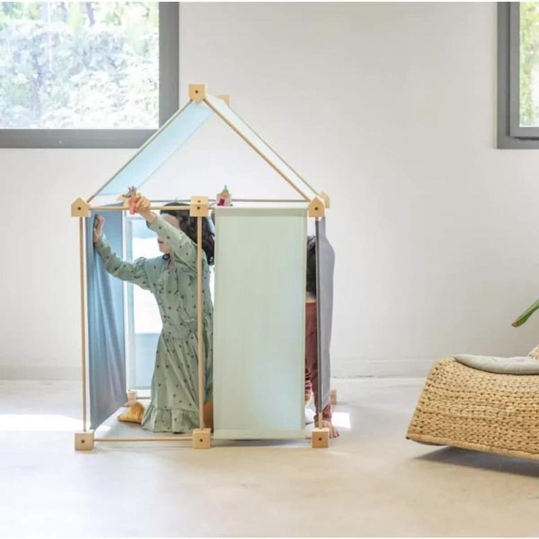 Trigonos, Maxi Trigonos, Kernel Hejmo, drewniane klocki konstrukcyjne, 44 elementy