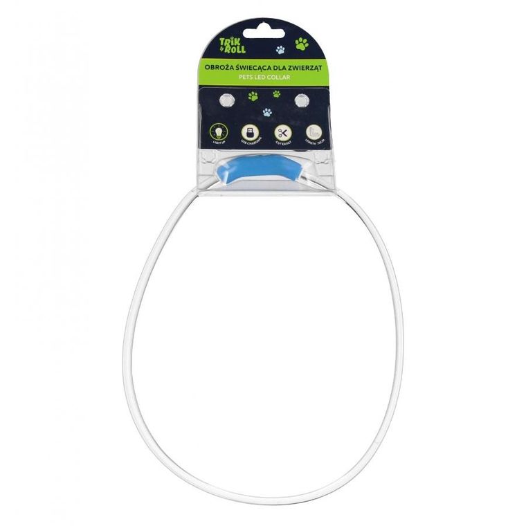 Trik&Roll, obroża świecąca, LED, 70 cm