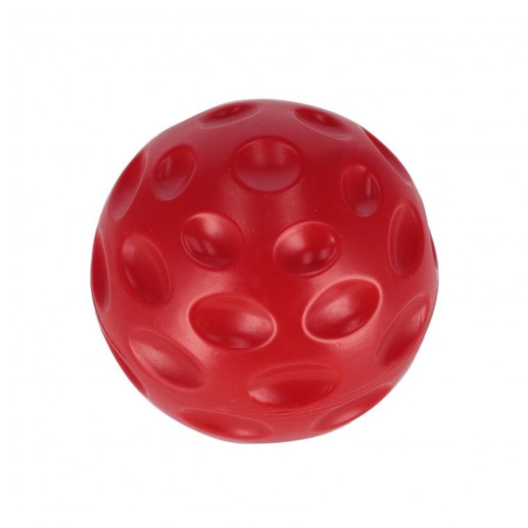 Trik&Roll, piłka dla psa z dźwiękiem, czerwona, 9 cm